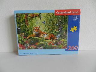 Obrázek z Puzzle tygr hnědý 260 dílků  